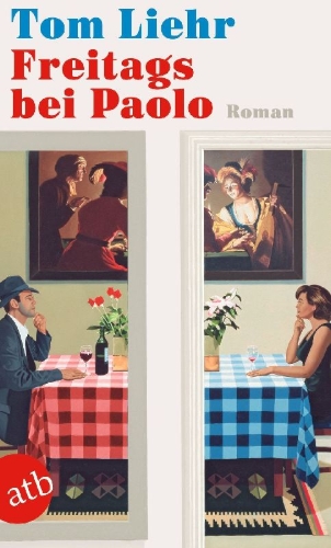Buchcover und Innenansicht für das Buch: Freitags bei Paolo
