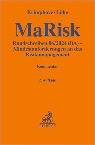 Buchcover und Innenansicht für das Buch: MaRisk