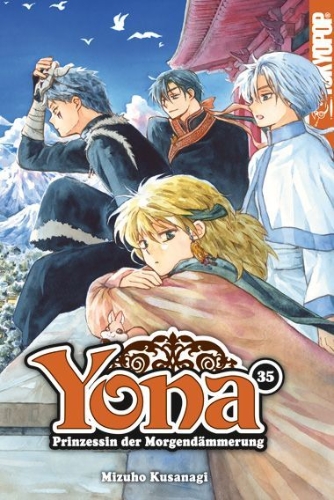 Buchcover und Innenansicht für das Buch: Yona - Prinzessin der Morgendämmerung 35