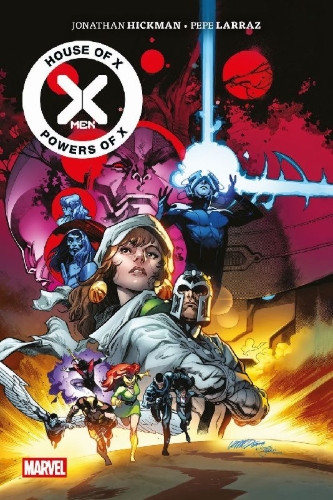 Buchcover und Innenansicht für das Buch: House of X (2019) #1-#6, Powers of X (2019) #1-#6