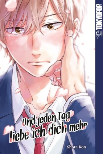 Buchcover und Innenansicht für das Buch: Und jeden Tag liebe ich dich mehr
