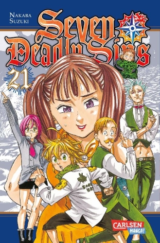 Buchcover und Innenansicht für das Buch: Nanatsu no Taizai
