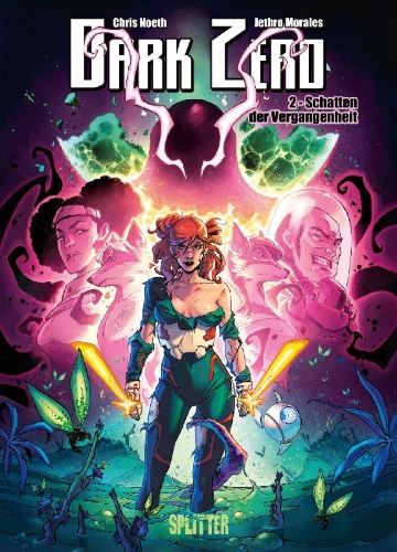 Buchcover und Innenansicht für das Buch: Dark Zero. Band 2