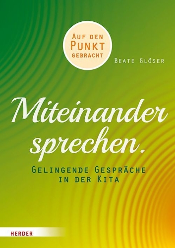 Buchcover und Innenansicht für das Buch: Miteinander sprechen