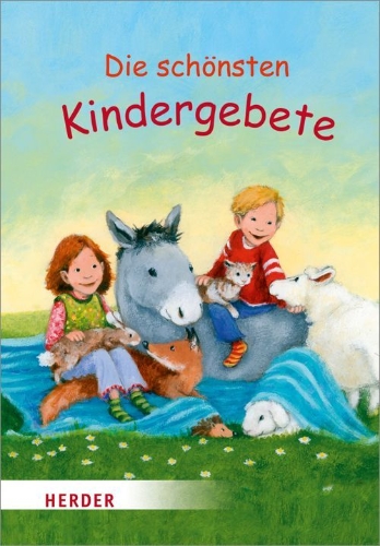 Buchcover und Innenansicht für das Buch: Die schönsten Kindergebete
