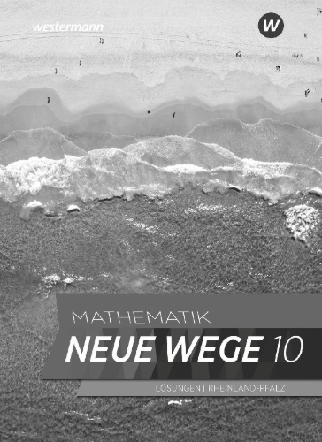 Buchcover und Innenansicht für das Buch: Mathematik Neue Wege SI 10. Lösungen. Für Rheinland-Pfalz