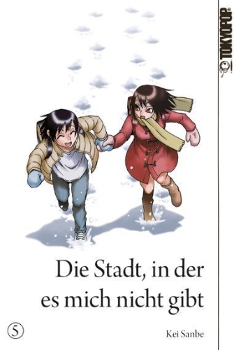 Buchcover und Innenansicht für das Buch: Sanbe, K: Stadt, in der es mich nicht gibt 05