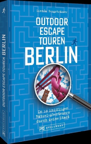 Buchcover und Innenansicht für das Buch: Outdoor Escape-Touren Berlin