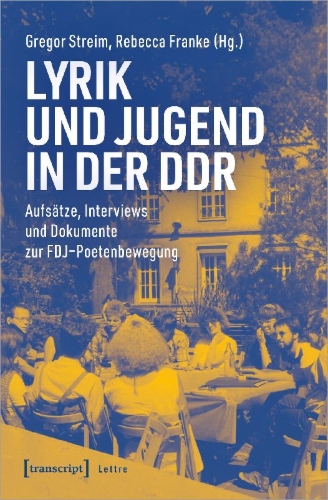 Buchcover und Innenansicht für das Buch: Lyrik und Jugend in der DDR