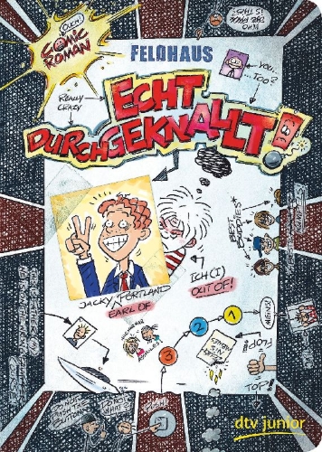 Buchcover und Innenansicht für das Buch: Echt durchgeknallt!