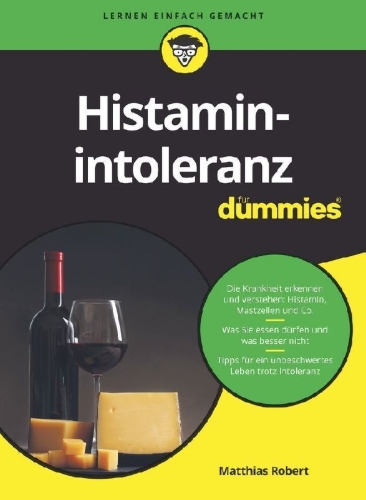 Buchcover und Innenansicht für das Buch: Histaminintoleranz für Dummies