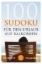 Buchcover und Innenansicht für das Buch: 100 Sudoku für den Urlaub auf Balkonien