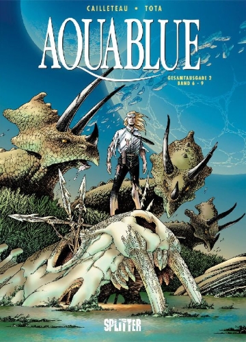 Buchcover und Innenansicht für das Buch: Aquablue Gesamtausgabe. Band 2 (6-9)