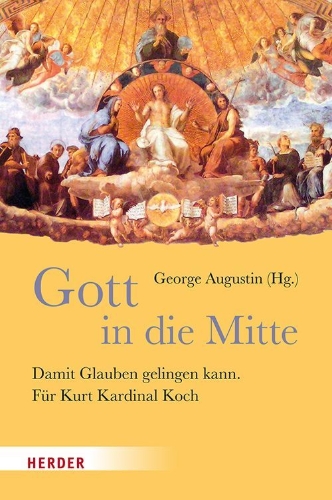 Buchcover und Innenansicht für das Buch: Gott in die Mitte