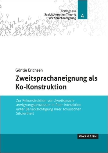 Buchcover und Innenansicht für das Buch: Zweitsprachaneignung als Ko-Konstruktion
