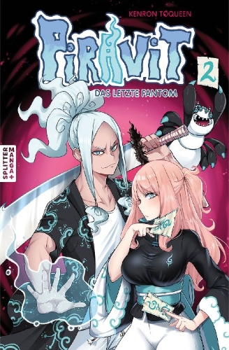 Buchcover und Innenansicht für das Buch: Piravit -Volume 2- LE DERNIERE FANTOME