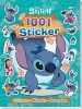 Buchcover und Innenansicht für das Buch: Disney Stitch: 1001 Sticker - Stickern - Rätseln - Ausmalen