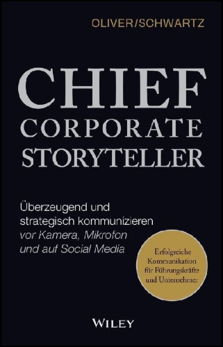 Buchcover und Innenansicht für das Buch: Chief Corporate Storyteller