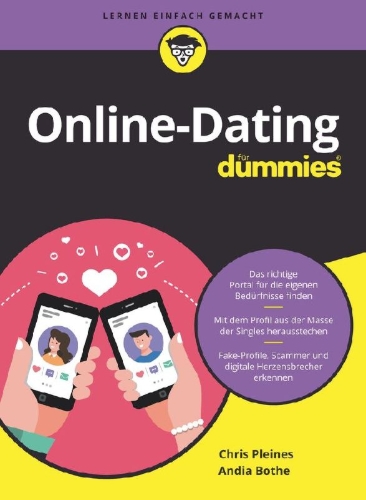 Buchcover und Innenansicht für das Buch: Online-Dating für Dummies