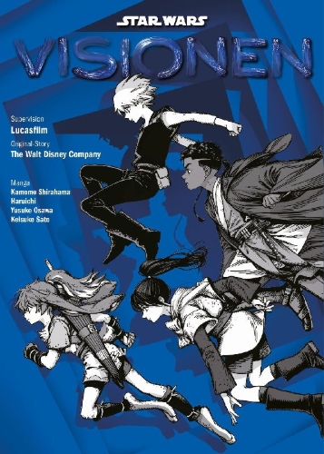 Buchcover und Innenansicht für das Buch: Star Wars: Visionen (Manga) 01