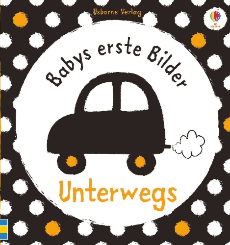 Buchcover und Innenansicht für das Buch: Babys erste Bilder: Unterwegs