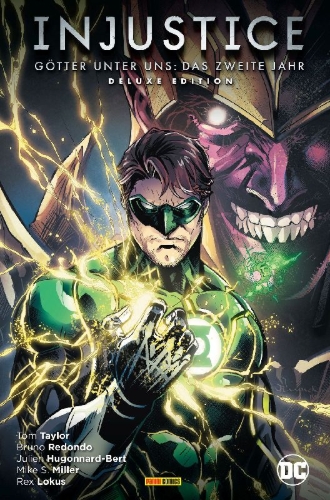 Buchcover und Innenansicht für das Buch: Injustice: Gods amoung us - Year two #1-#12