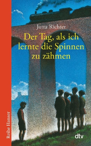 Buchcover und Innenansicht für das Buch: Der Tag, als ich lernte die Spinnen zu zähmen