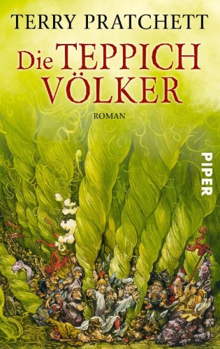 Buchcover und Innenansicht für das Buch: The Carpet People.