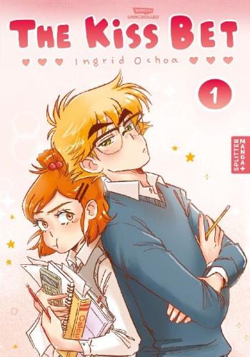 Buchcover und Innenansicht für das Buch: The Kiss Bet 01