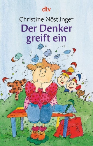 Buchcover und Innenansicht für das Buch: Der Denker greift ein
