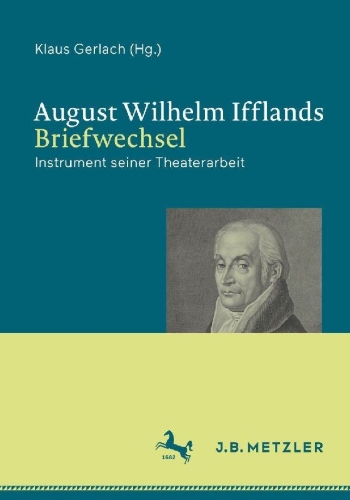 Buchcover und Innenansicht für das Buch: August Wilhelm Ifflands Briefwechsel