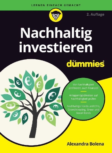 Buchcover und Innenansicht für das Buch: Nachhaltig investieren für Dummies