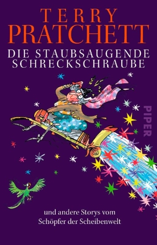 Buchcover und Innenansicht für das Buch: The Witch's Vacuum Cleaner