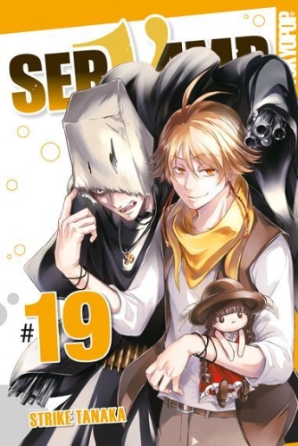 Buchcover und Innenansicht für das Buch: Servamp 19