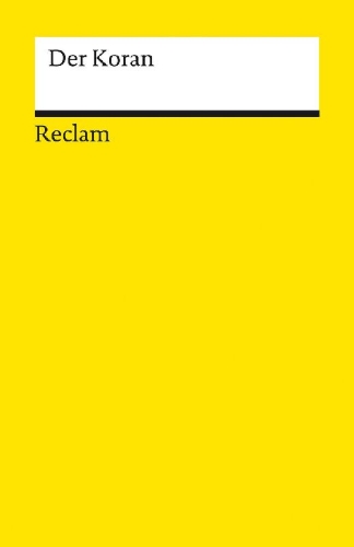 Buchcover und Innenansicht für das Buch: Der Koran