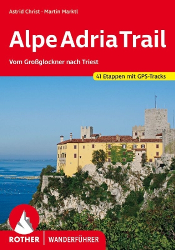 Buchcover und Innenansicht für das Buch: AlpeAdriaTrail