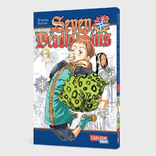 Buchcover und Innenansicht für das Buch: Nanatsu no Taizai