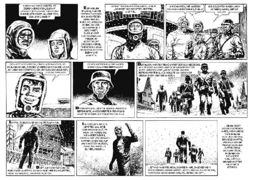 Buchcover und Innenansicht für das Buch: El Eternauta