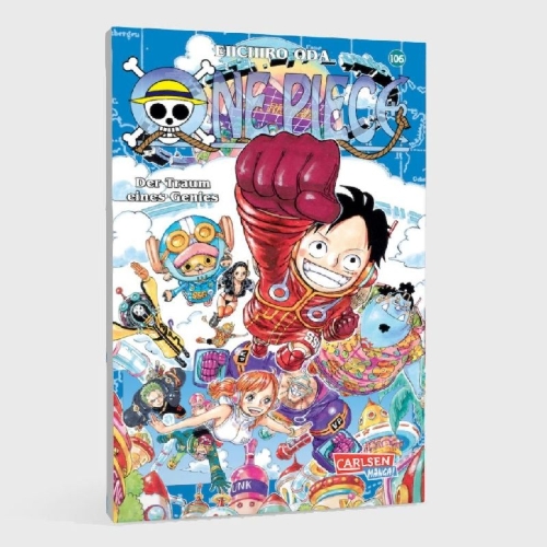 Buchcover und Innenansicht für das Buch: One Piece