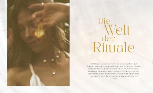 Buchcover und Innenansicht für das Buch: Sacred Daily Rituals