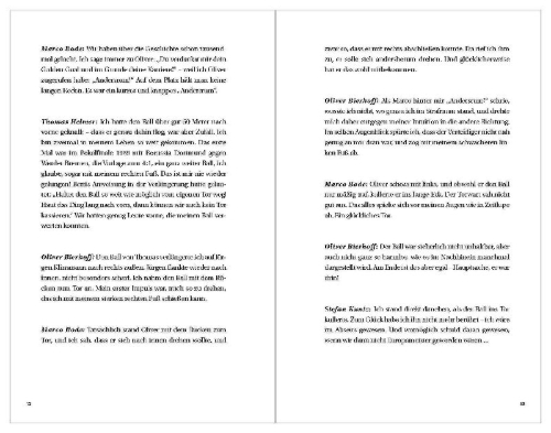 Buchcover und Innenansicht für das Buch: Wir Helden von Wembley