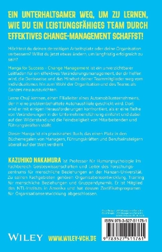Buchcover und Innenansicht für das Buch: Manga for Success - Change Management
