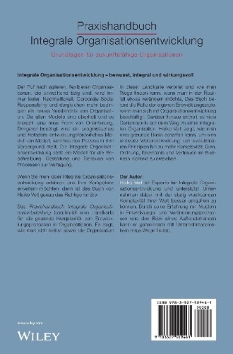 Buchcover und Innenansicht für das Buch: Praxishandbuch Integrale Organisationsentwicklung