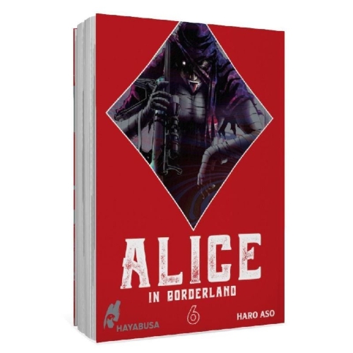 Buchcover und Innenansicht für das Buch: Imawa no Kuni no Alice