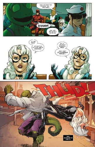 Buchcover und Innenansicht für das Buch: Black Cat (2025) #1-#5