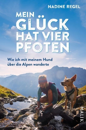 Buchcover und Innenansicht für das Buch: Mein Glück hat vier Pfoten