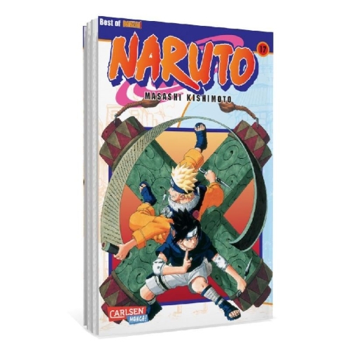 Buchcover und Innenansicht für das Buch: Naruto