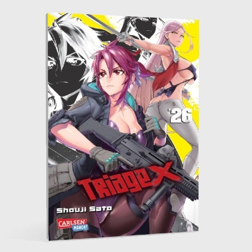 Buchcover und Innenansicht für das Buch: Triage X