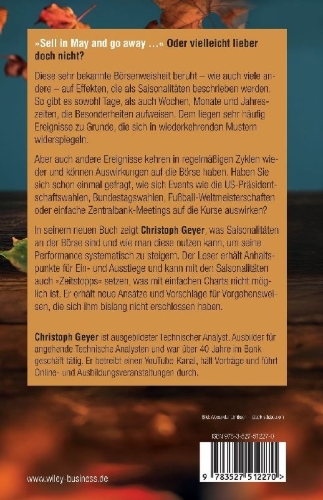 Buchcover und Innenansicht für das Buch: Handbuch Zyklische Börsenanalyse