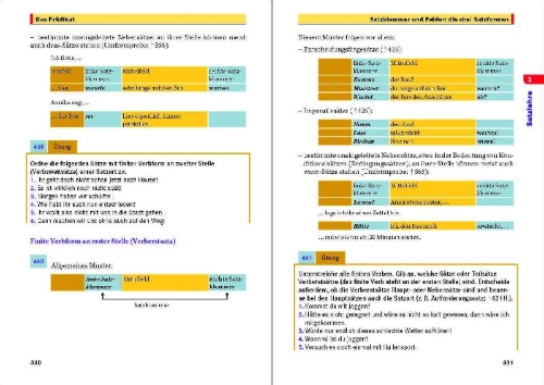 Buchcover und Innenansicht für das Buch: Schulduden Grammatik